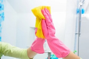 janitor cleaning knowing how to clean acrylic mirror