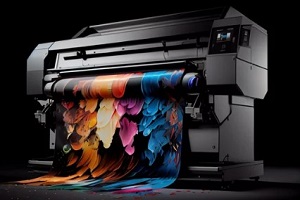 a wide format printer for printing
