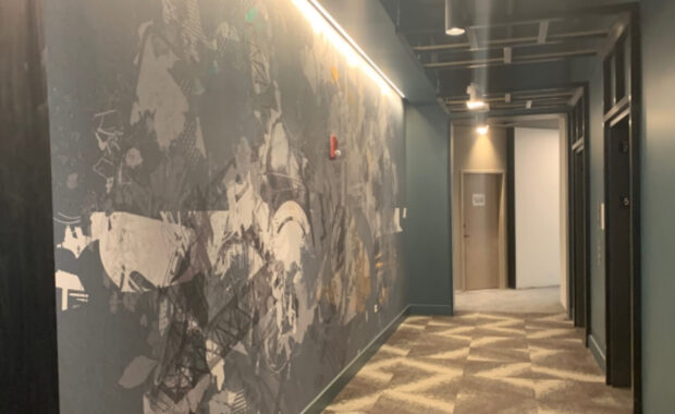 milwaukee digital wall covering project
