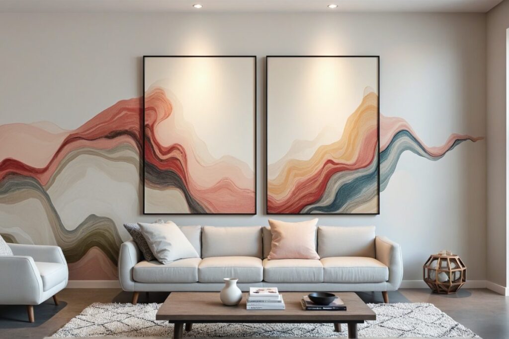 branded custom wall coverings