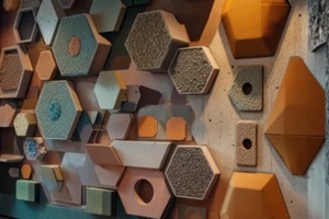 an acoustic panel wall