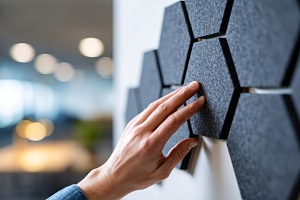 hexagon acoustic art panels