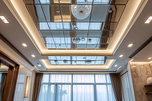 mirrored acrylic ceiling tiles