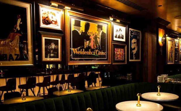 bronzed mirror acrylic wall