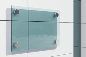 blank acrylic mirror panel