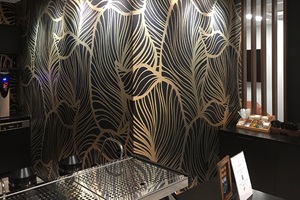 Coffee-Bar-Metallic-Finish-Wall-Covering